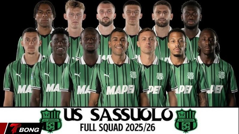 Đội hình của Sassuolo 2026